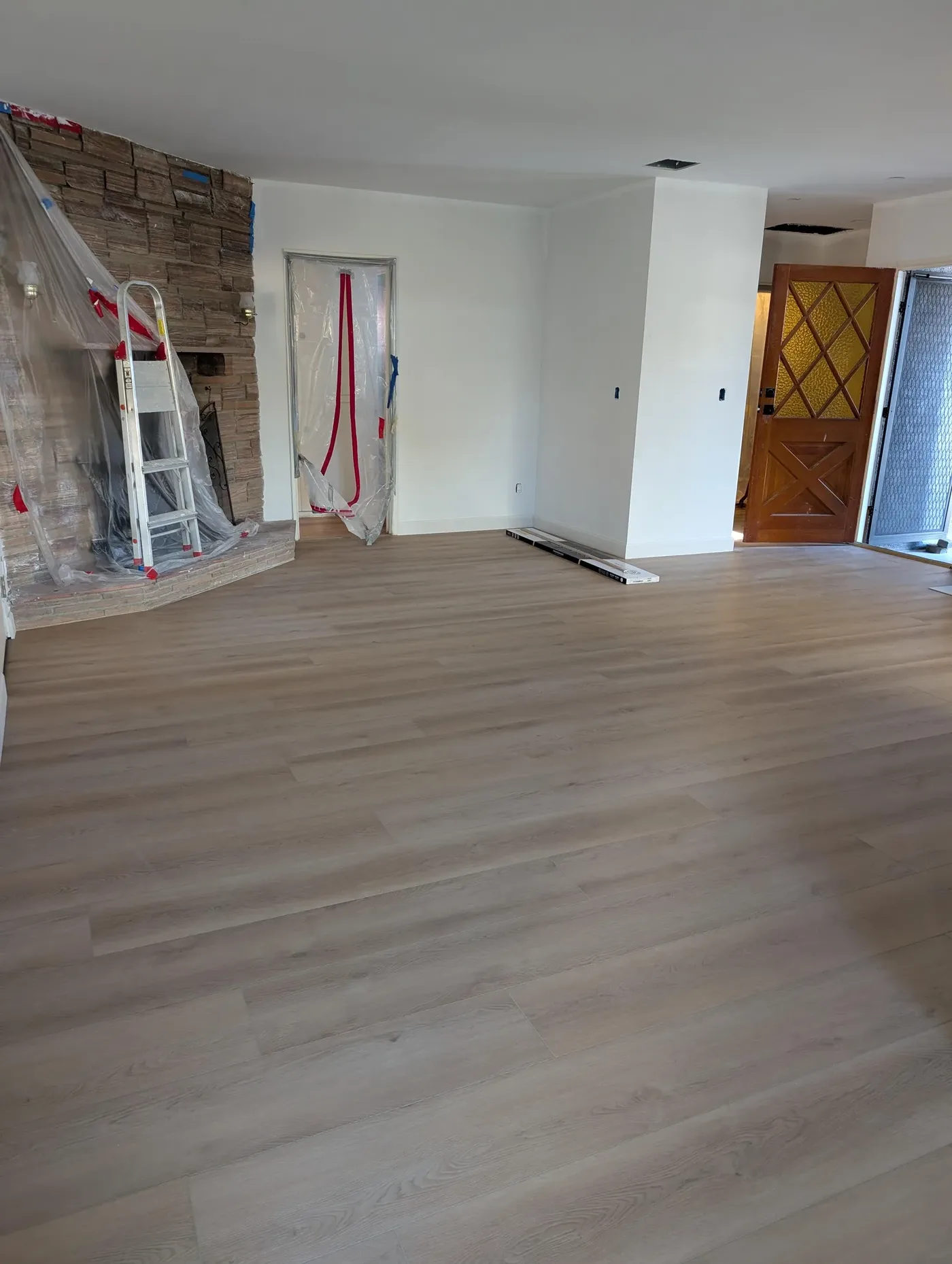 Professional flooring installation